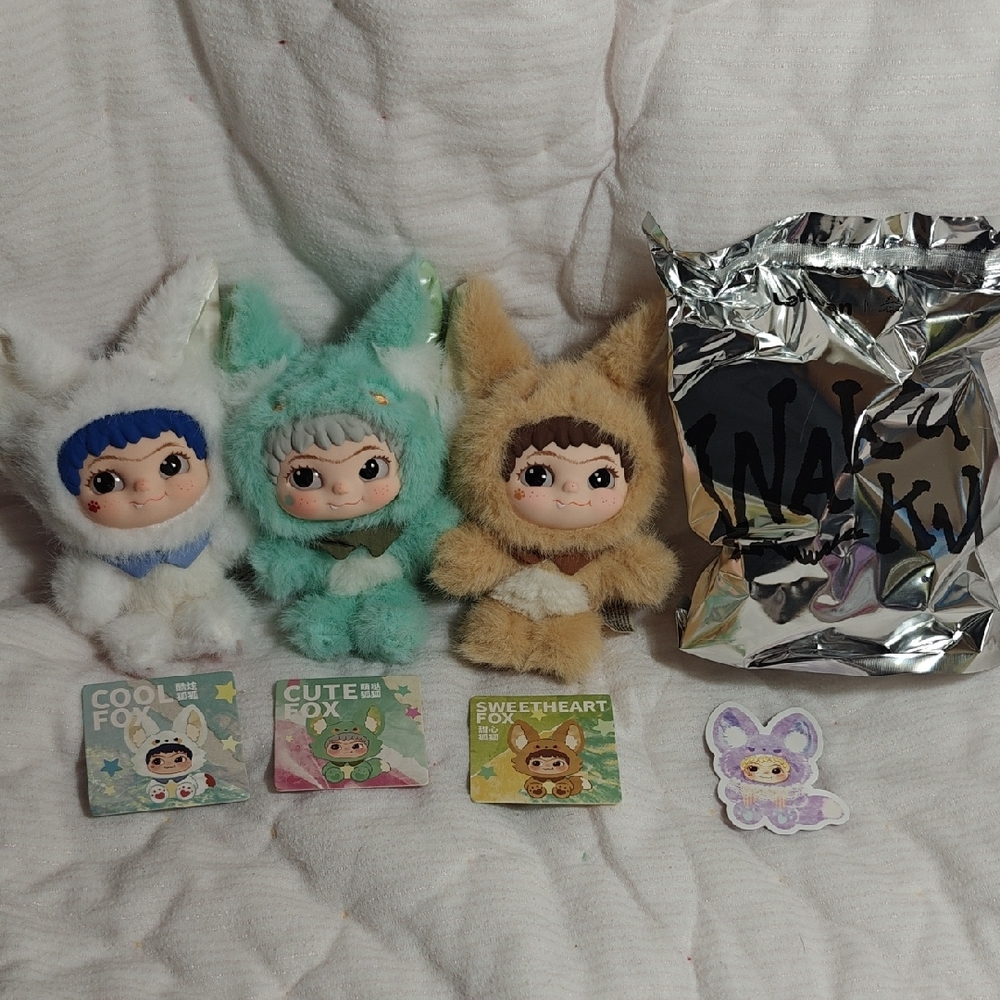 Letsvan Fox & Bunny Trick Or Treat + Heart Of Youth Wakuku Fox Set